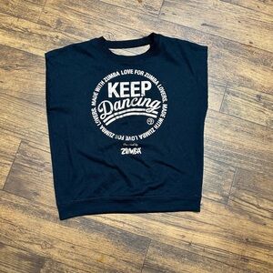 Zumba Fitness Black 'Keep Dancing' Sweatshirt